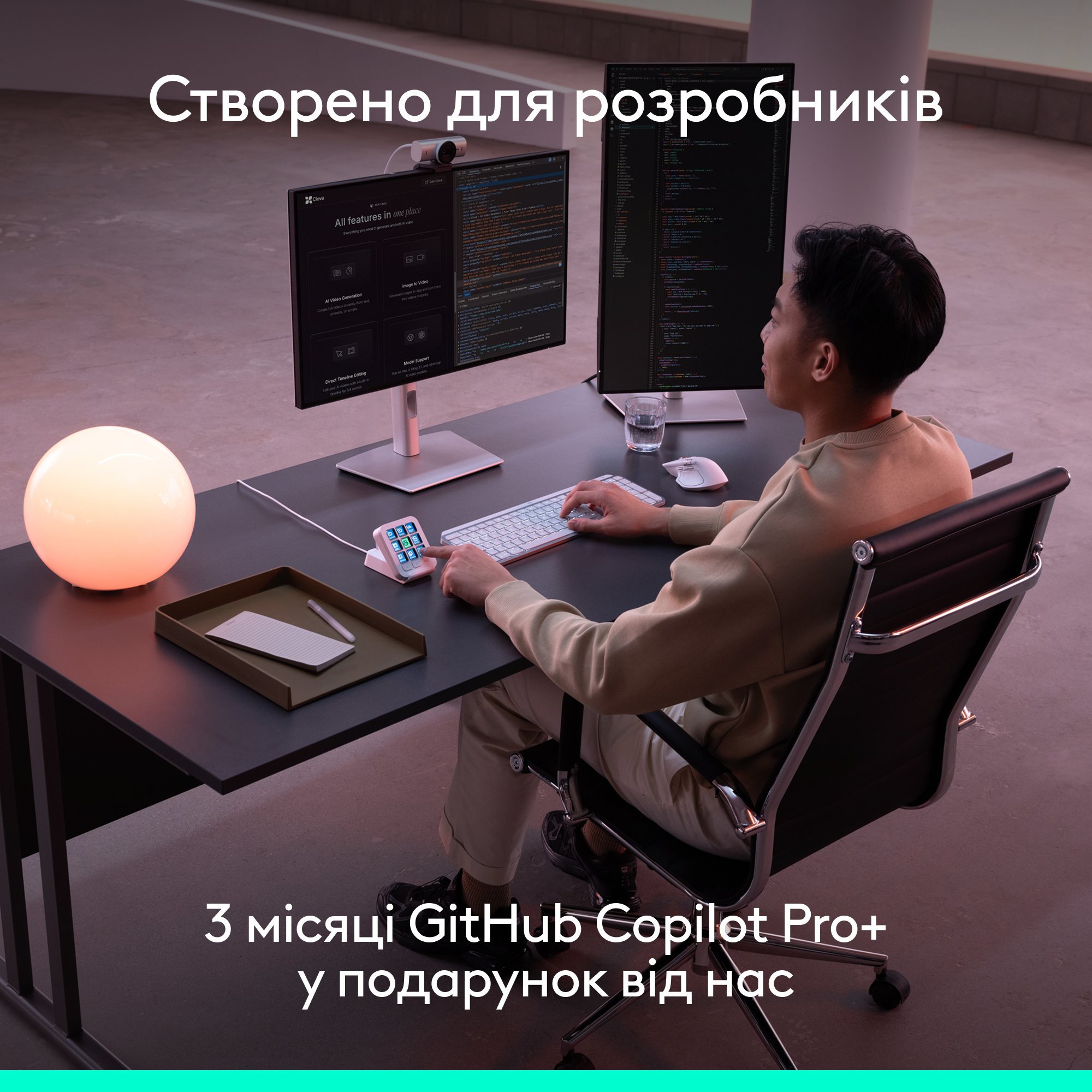 Клавіатура Logitech MX Keypad USB-C EMEA28i-935 Pale Grey (L920-013892) фото6