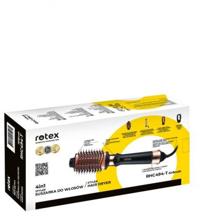 Фен-щітка Rotex RHC494-T AirBrush фото19