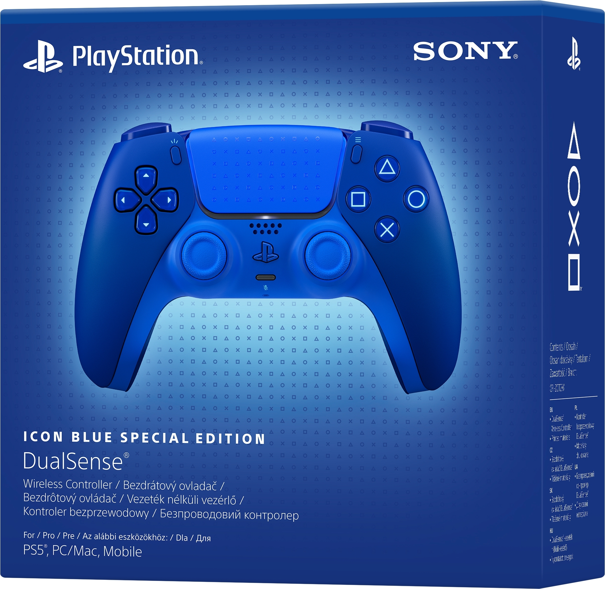 Беспроводной геймпад DualSense для PS5 Icon Blue Limited Edition (1000053187) фото8