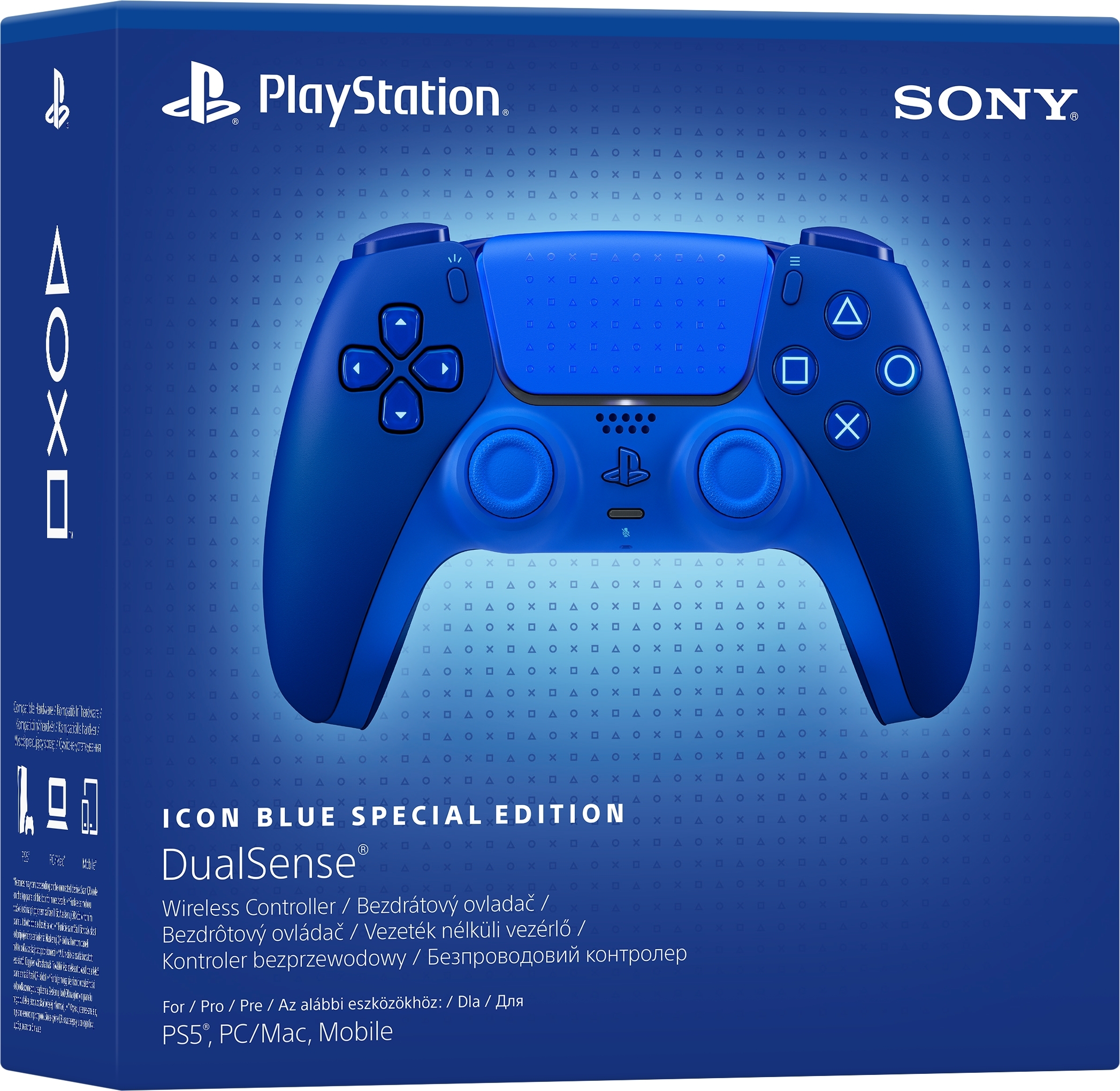 Беспроводной геймпад DualSense для PS5 Icon Blue Limited Edition (1000053187) фото6