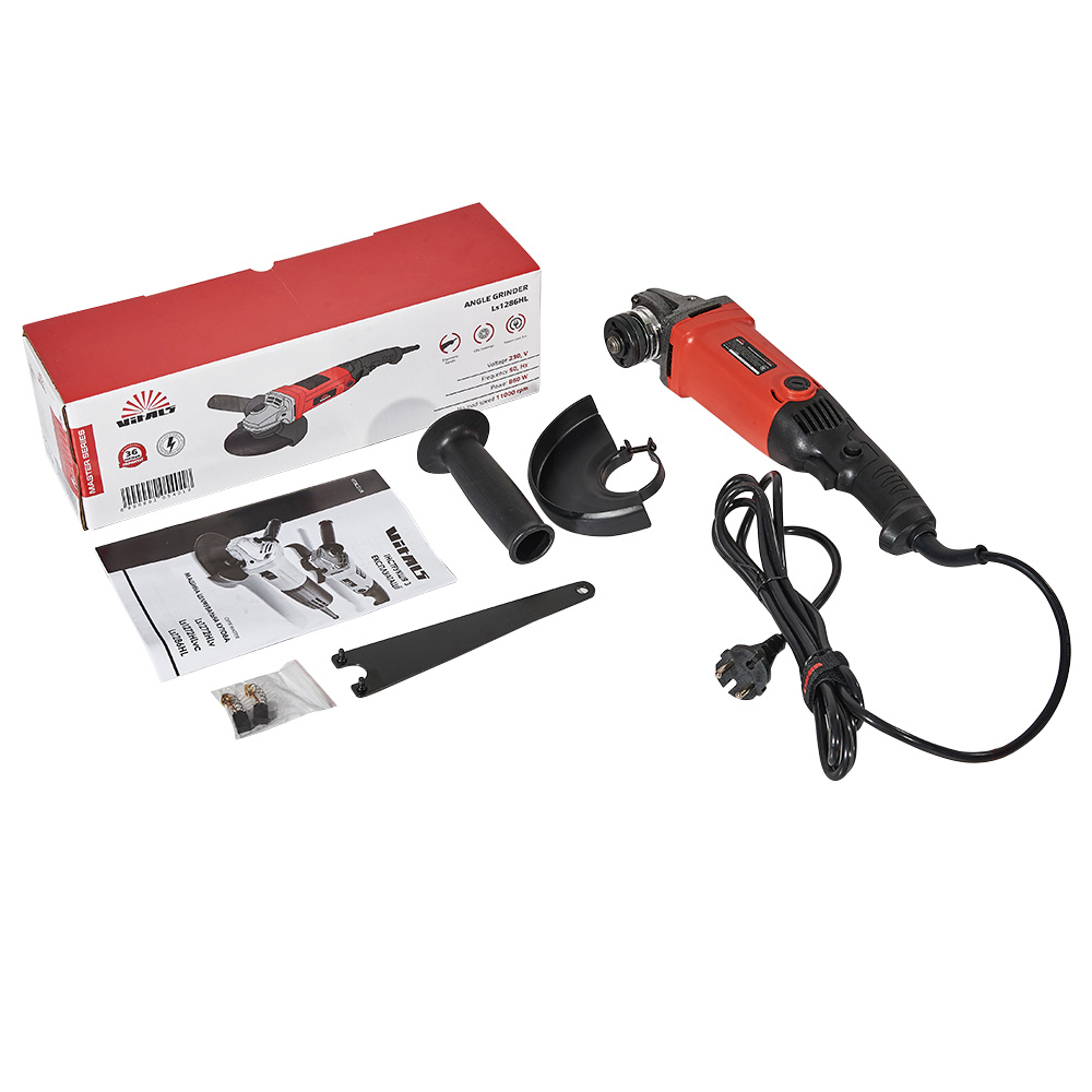 Шліфмашина кутова Vitals Master Ls1286HL 125мм 860Вт (205401) фото7