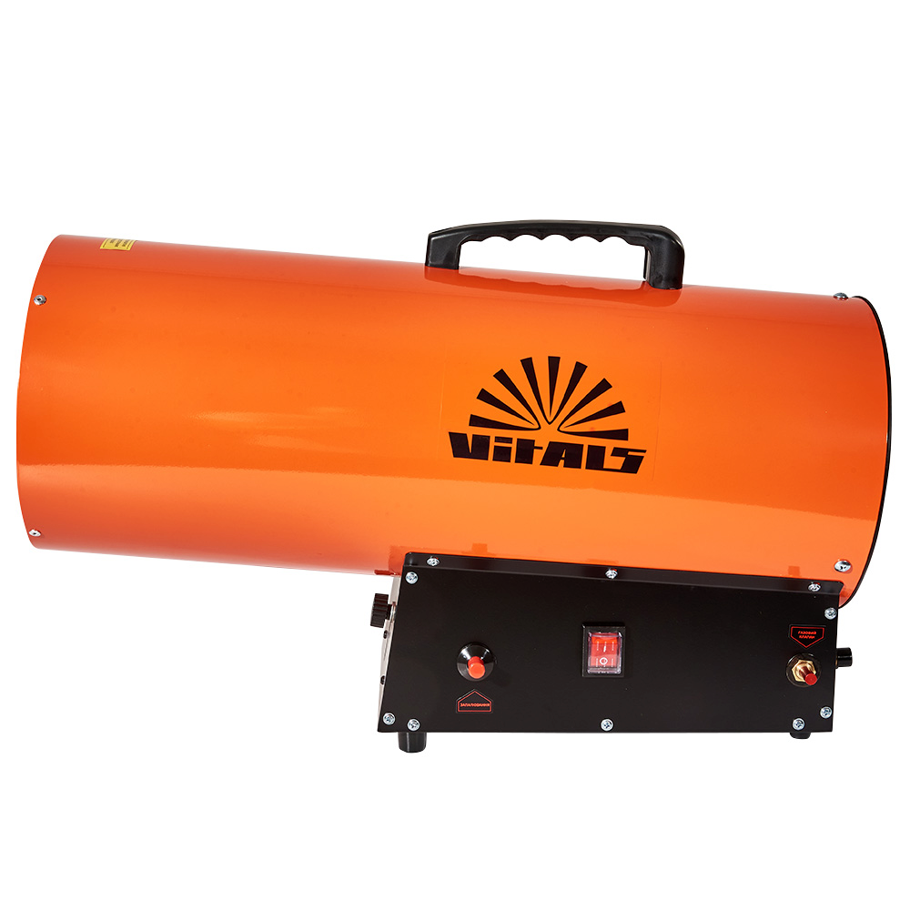 Тепловая пушка газовая Vitals GH-502, 51кВт, 350м2, 650м3, оранжевый, 6.6кг фото2