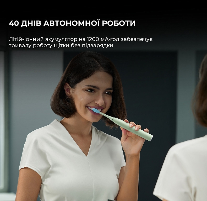 Электрическая зубная щетка Oclean X Ultra 20 Electric Toothbrush Black (6970810557121) фото10