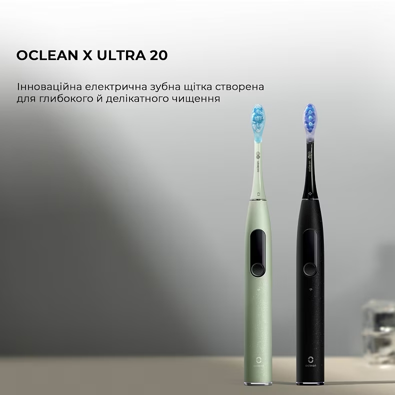 Электрическая зубная щетка Oclean X Ultra 20 Electric Toothbrush Black (6970810557121) фото2