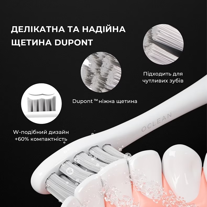 Электрическая зубная щетка Oclean Endurance Electric Toothbrush White (6970810552393) фото3