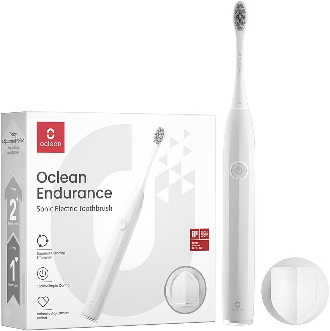 Электрическая зубная щетка Oclean Endurance Electric Toothbrush White (6970810552393) фото2