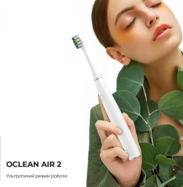Электрическая зубная щетка Oclean Air 2 Electric Toothbrush White (6970810551327) фото7