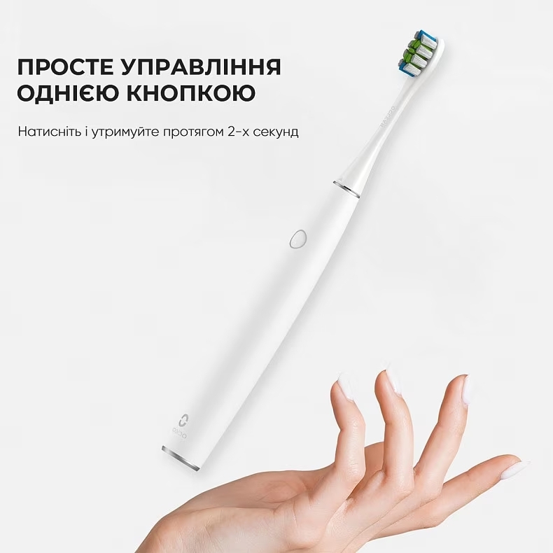 Электрическая зубная щетка Oclean Air 2 Electric Toothbrush White (6970810551327) фото3