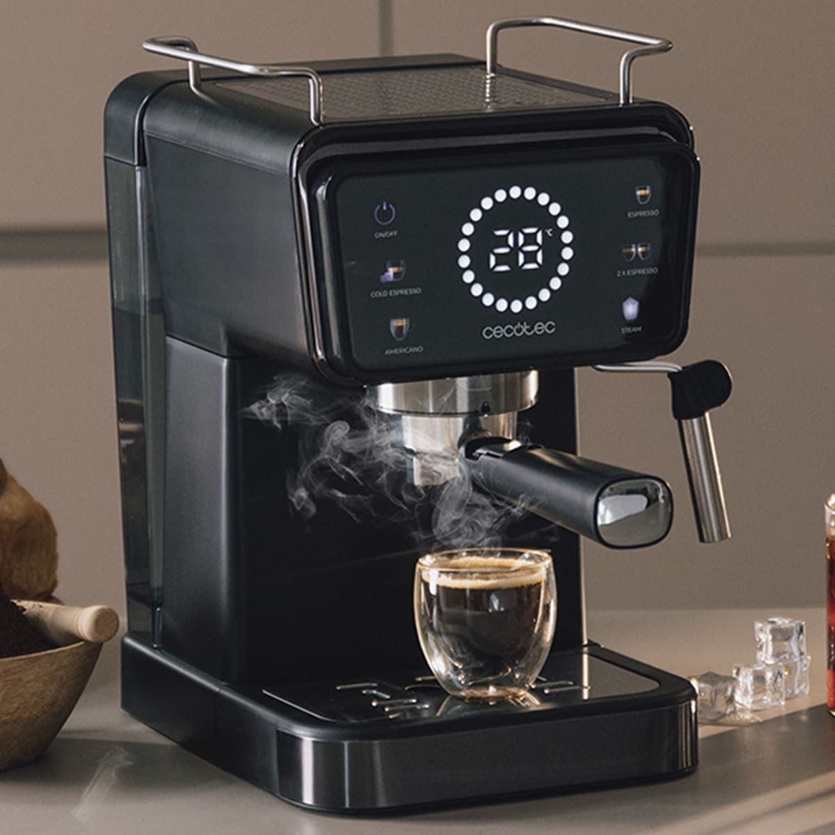 Кофеварка эспрессо Cecotec Power Espresso 20 ColdBrew Touch (CCTC-00269) фото5