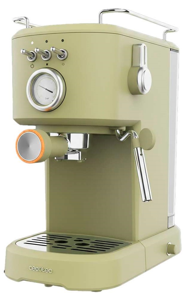 Кофеварка эспрессо Cecotec Power Espresso 20 Retro Green (CCTC-01723) фото3