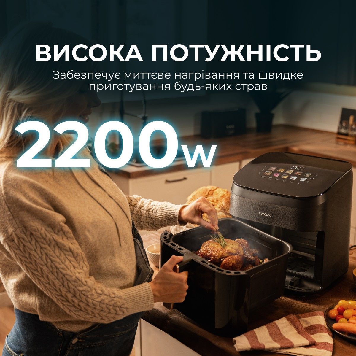 Мультипіч Cecotec Cecofry&amp;Grill Smokin 6500 (A01_EU01_101135) фото