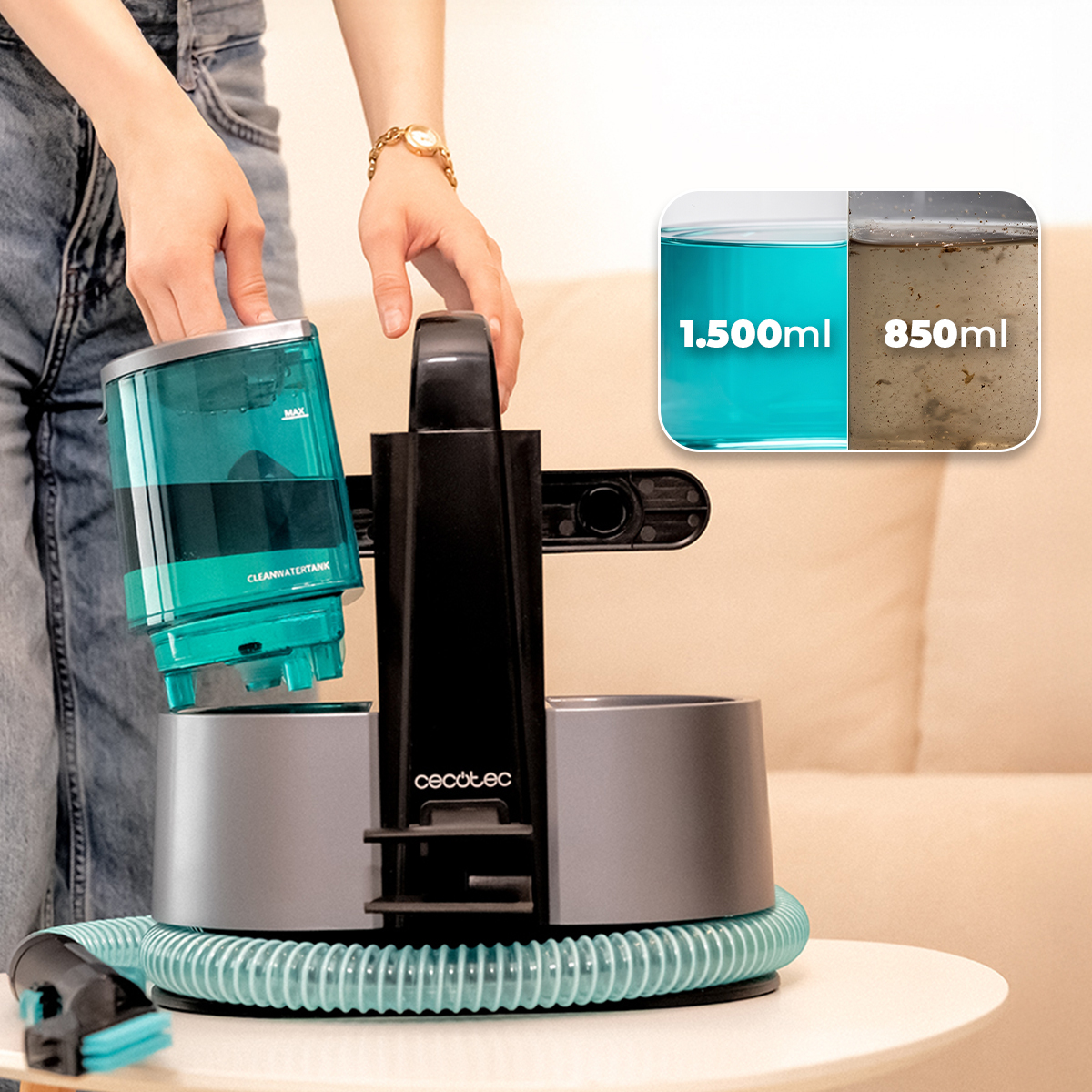 Пылесос моющий Cecotec Conga 6000 Carpet&Spot Clean XL (A01_EU01_122354) фото3