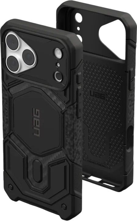 Чехол UAG для iPhone 18 Pro Max Monarch Pro Magsafe Carbon Fiber (114568114242) фото3