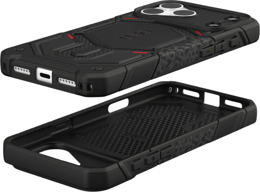 Чехол UAG для iPhone 18 Pro Max Monarch Pro Magsafe Kevlar Black (114568113940) фото13
