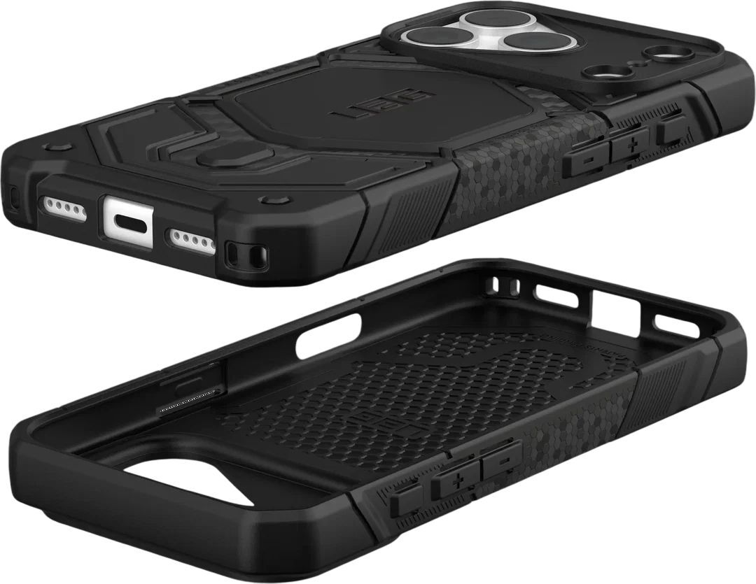 Чохол UAG для iPhone 18 Pro, Monarch Pro Magsafe, Carbon Fiber (114569114242) фото14