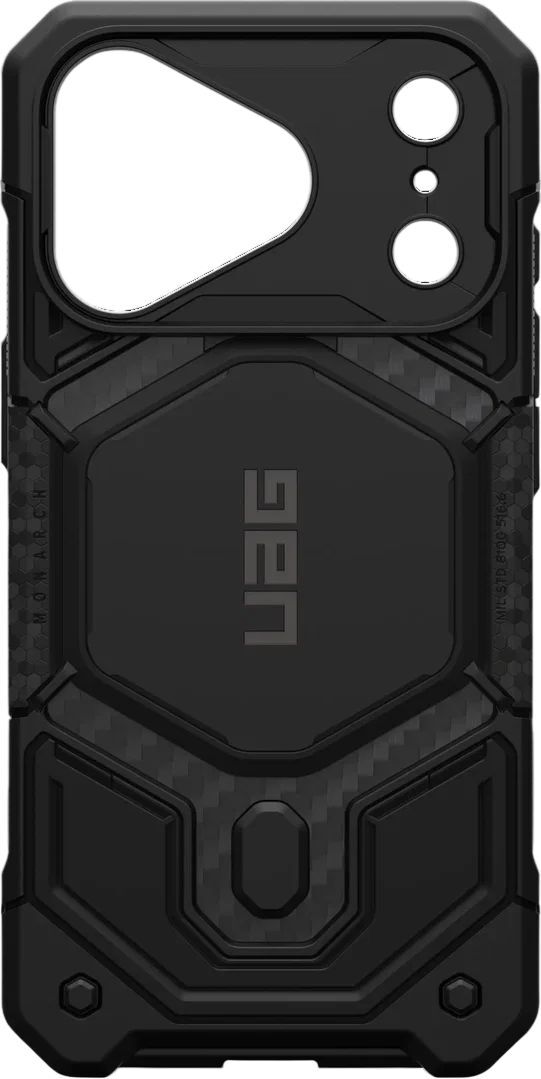 Чохол UAG для iPhone 18 Pro, Monarch Pro Magsafe, Carbon Fiber (114569114242) фото3