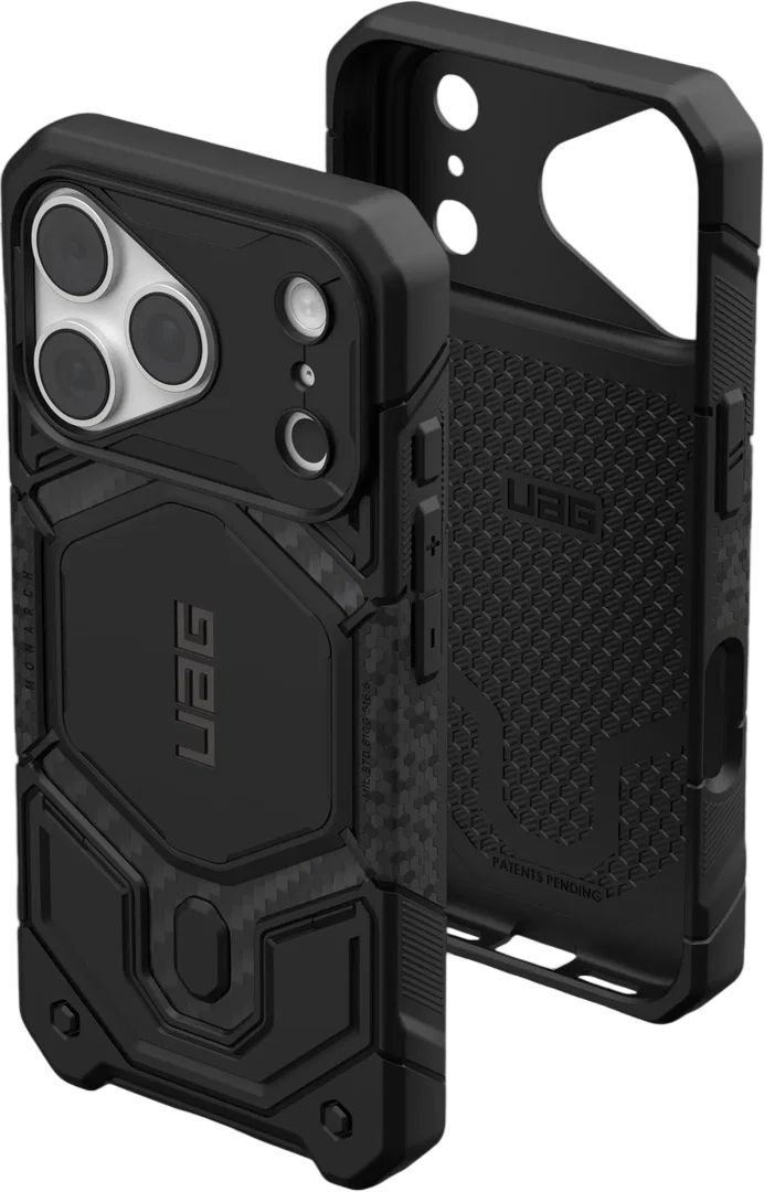 Чохол UAG для iPhone 18 Pro, Monarch Pro Magsafe, Carbon Fiber (114569114242) фото13