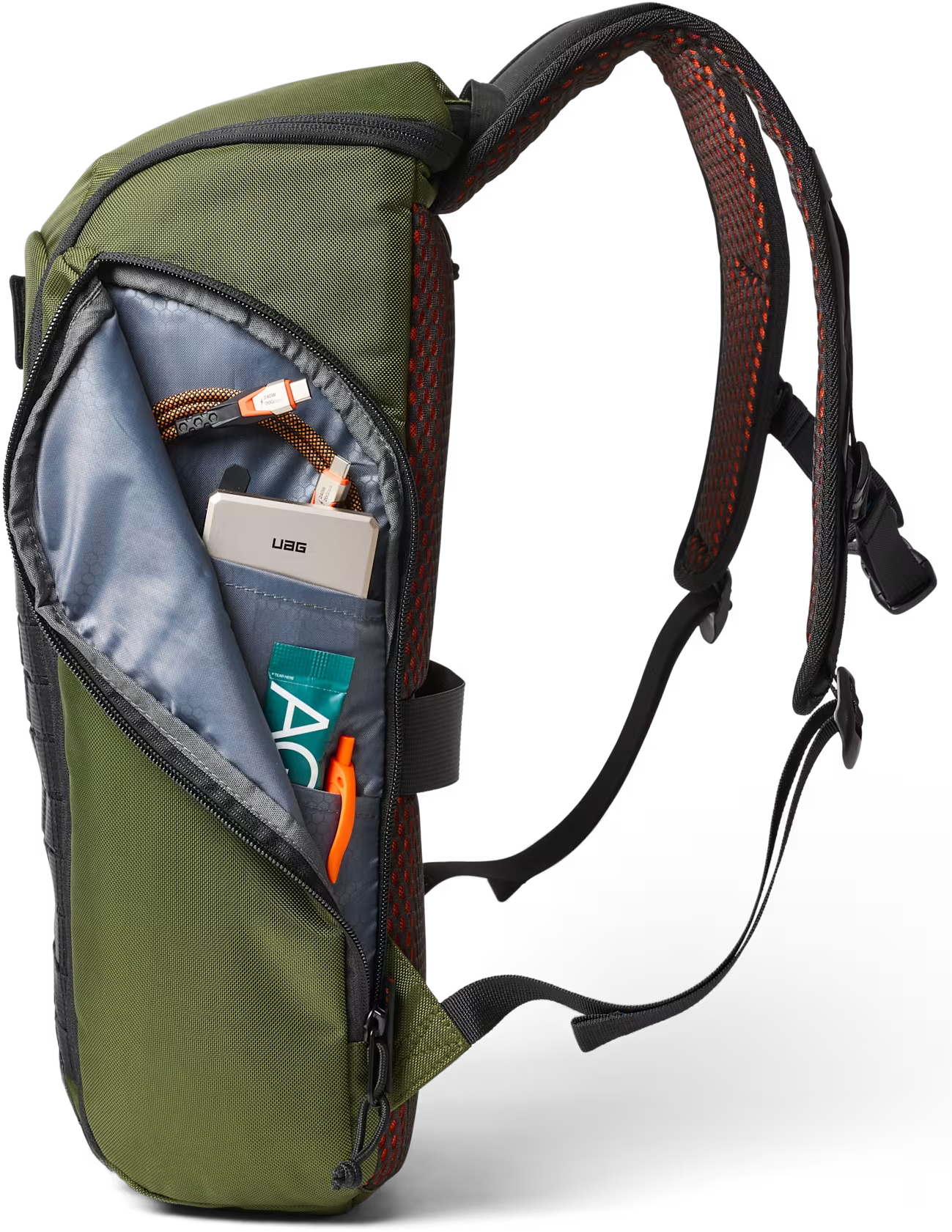 Рюкзак UAG Civilian Backpack для ноутбуков до 16", Olive/Orange фото