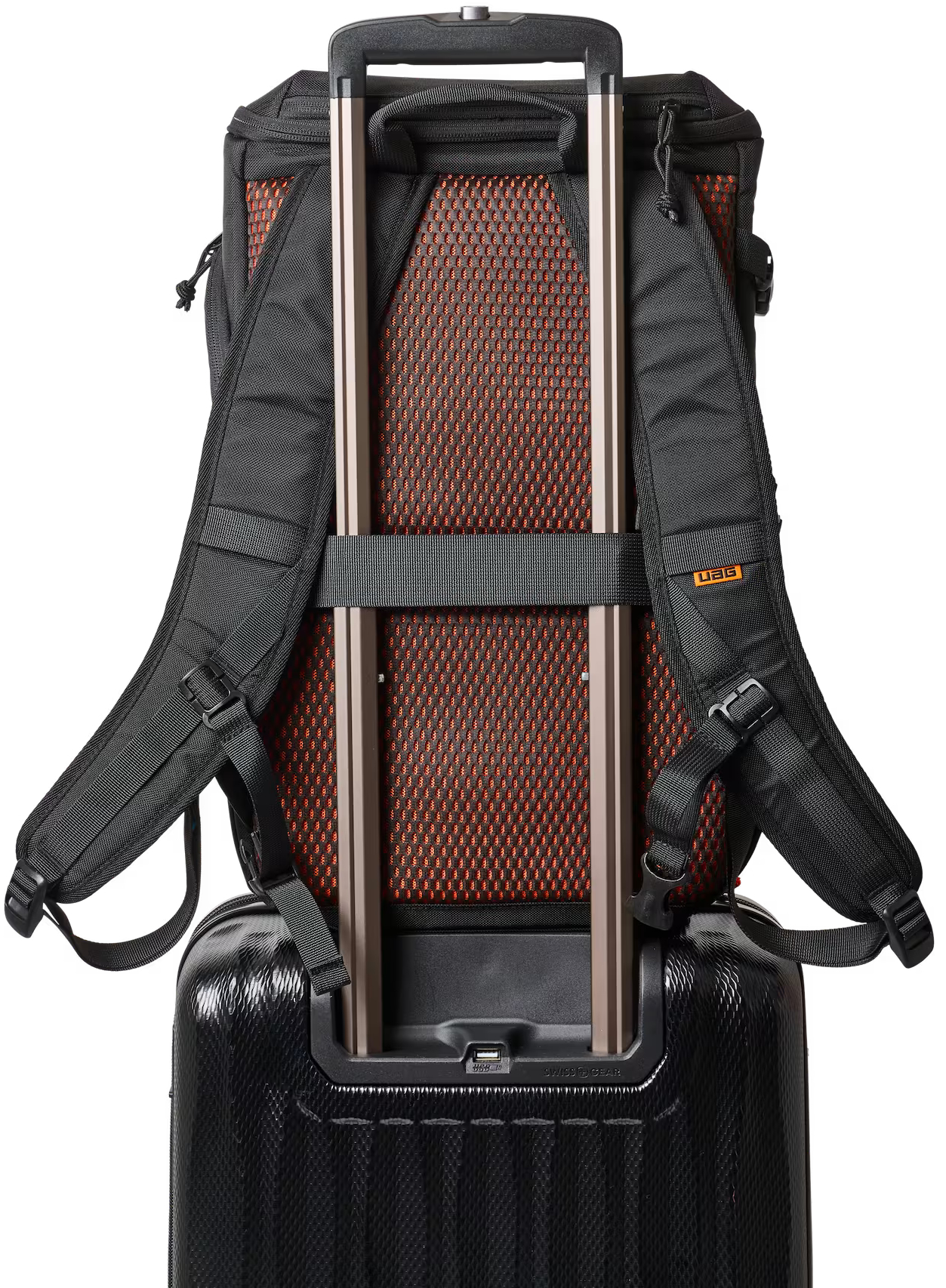 Рюкзак UAG Civilian Backpack для ноутбуков до 16", Black/Orange фото5