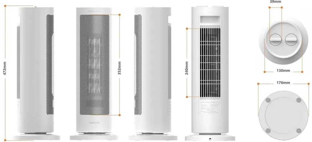 Тепловентилятор Xiaomi Fan Heater EU (1158378) фото5