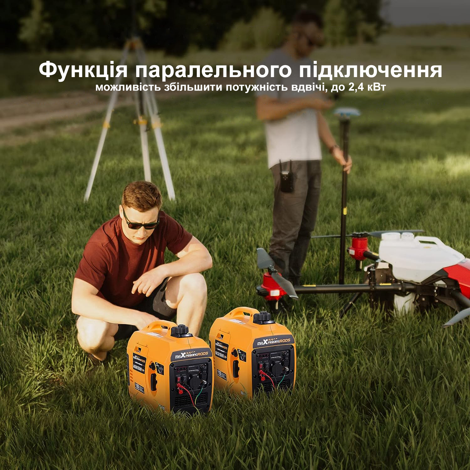 Инверторный генератор MaXpeedingRods (MXR1500) фото