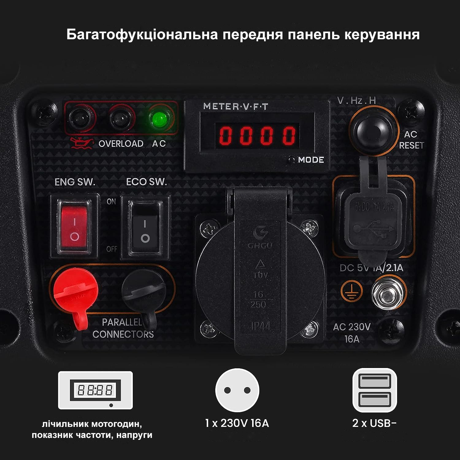Инверторный генератор MaXpeedingRods (MXR1500) фото