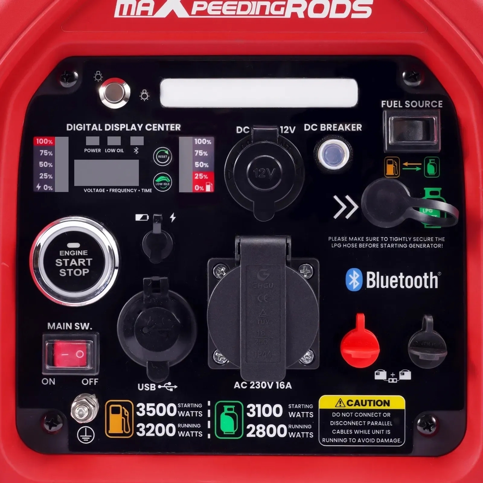 Инверторный генератор MaXpeedingRods (MXR4000gt) фото5
