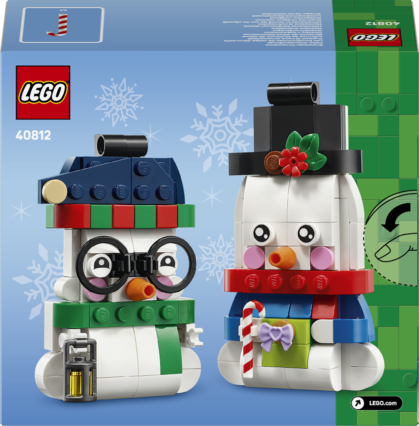 LEGO 40812 Seasons and Occasions Прикраси зі сніговиком фото12