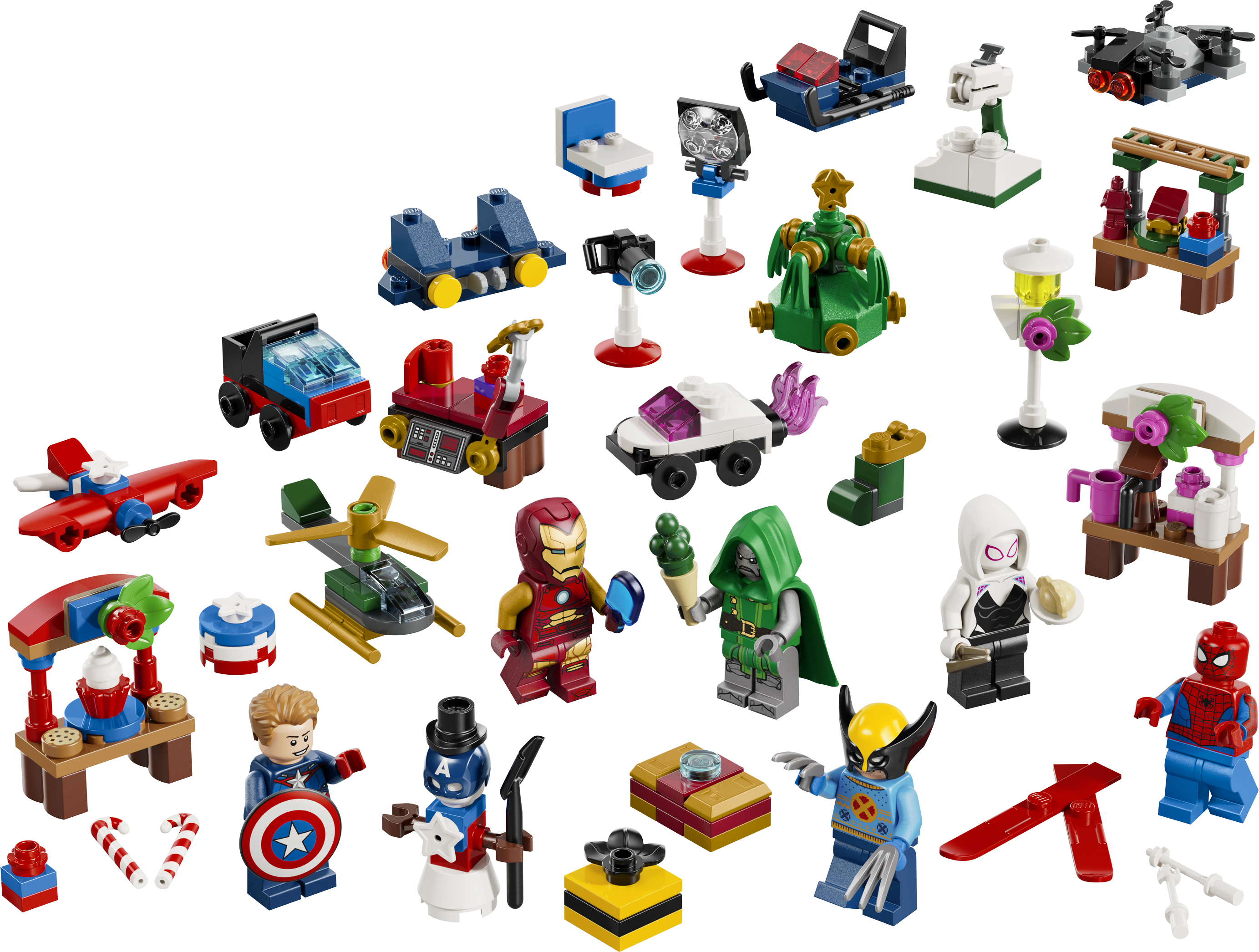 LEGO 76340 Super Heroes Marvel Адвент-календар 2026 фото2