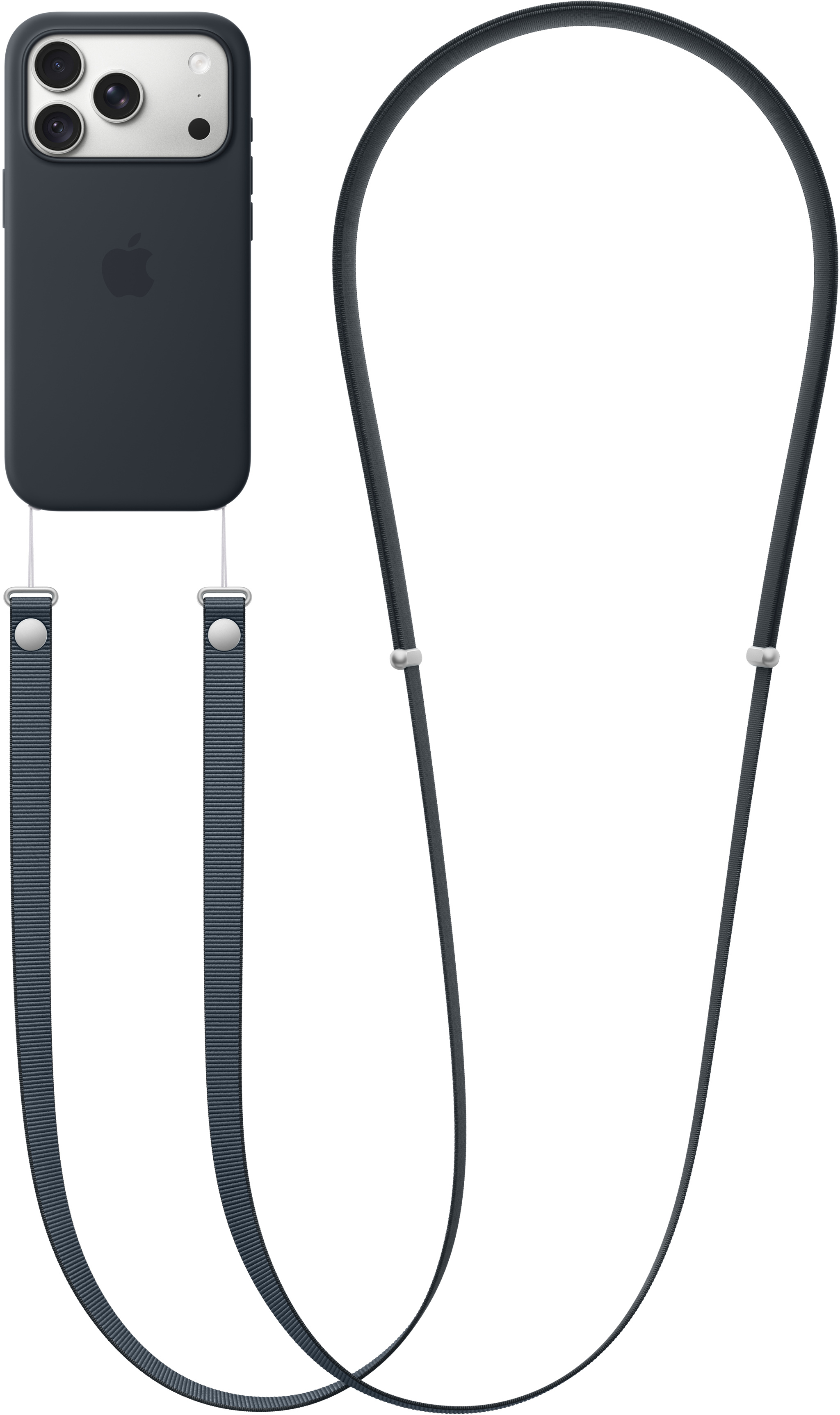 Ремешок Apple Crossbody Strap – Navy Blue (MK9A4ZM/A) фото2
