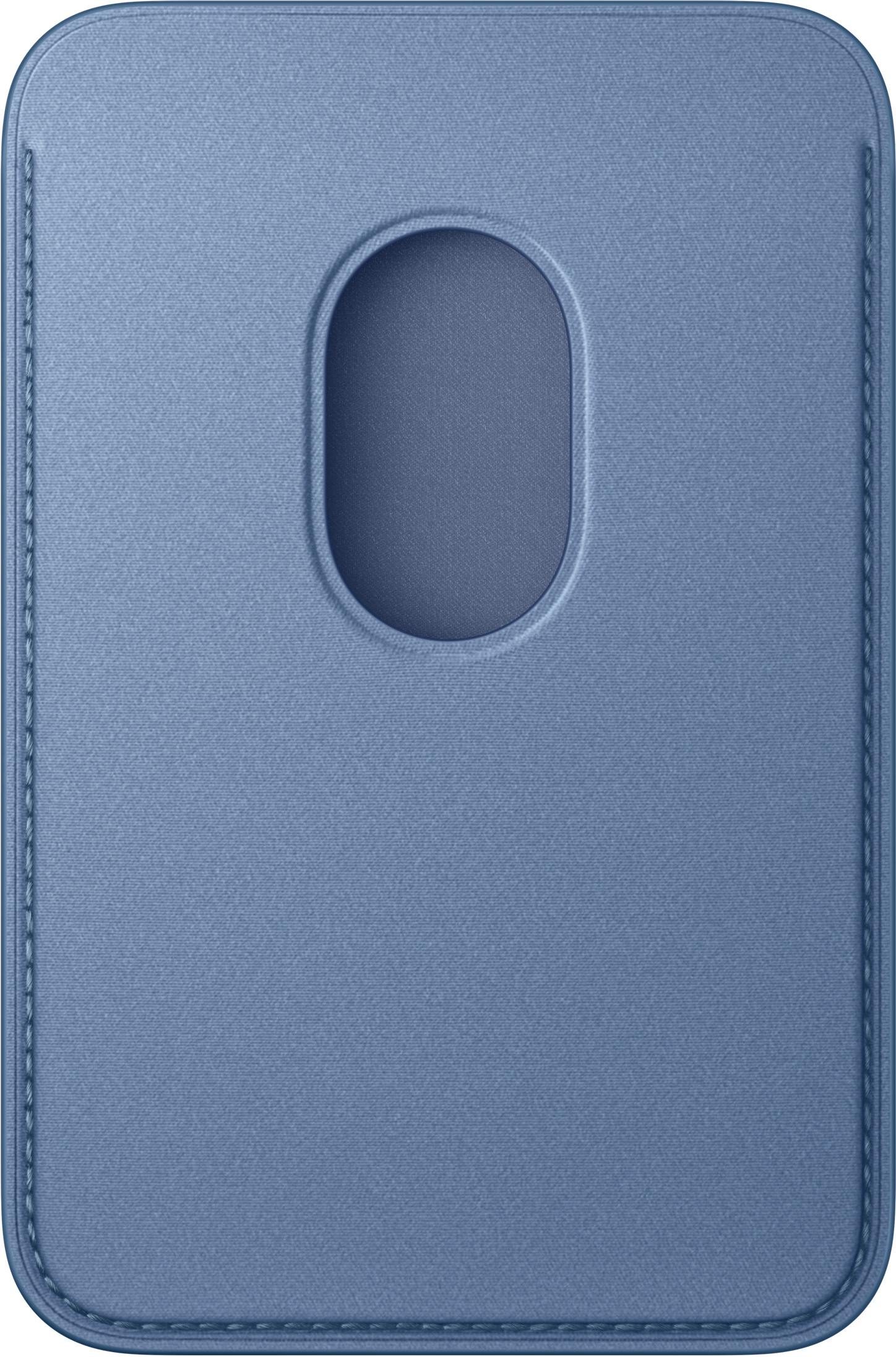 Чехол Apple для iPhone FineWoven Wallet with MagSafe – Wildflower Blue (MK9J4ZM/A) фото2