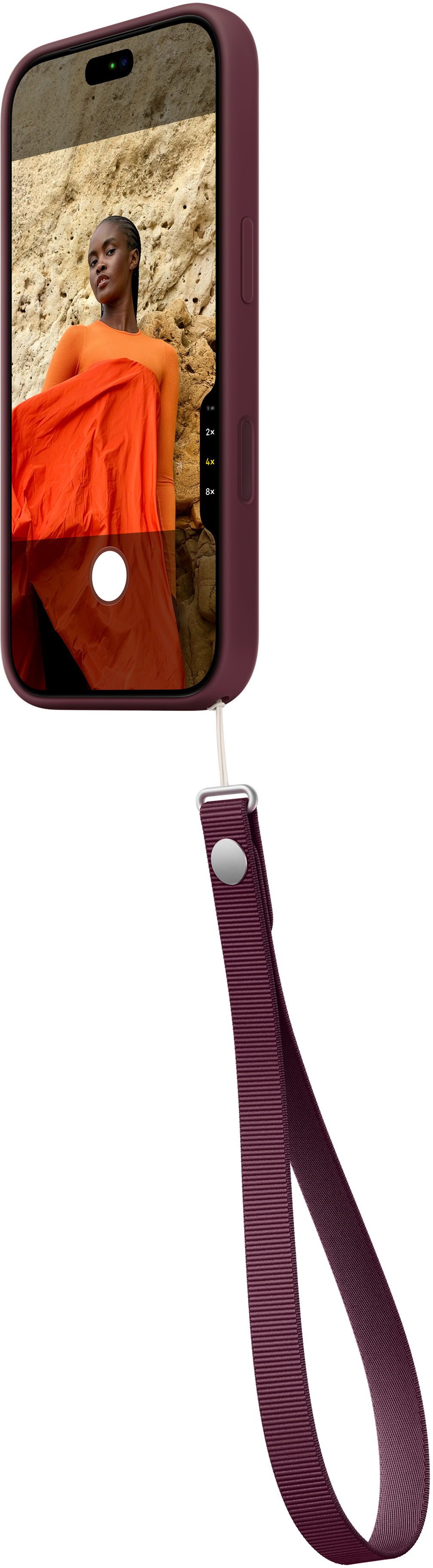 Ремінець Apple Wrist Strap – Burgundy (MKF74ZM/A) фото4