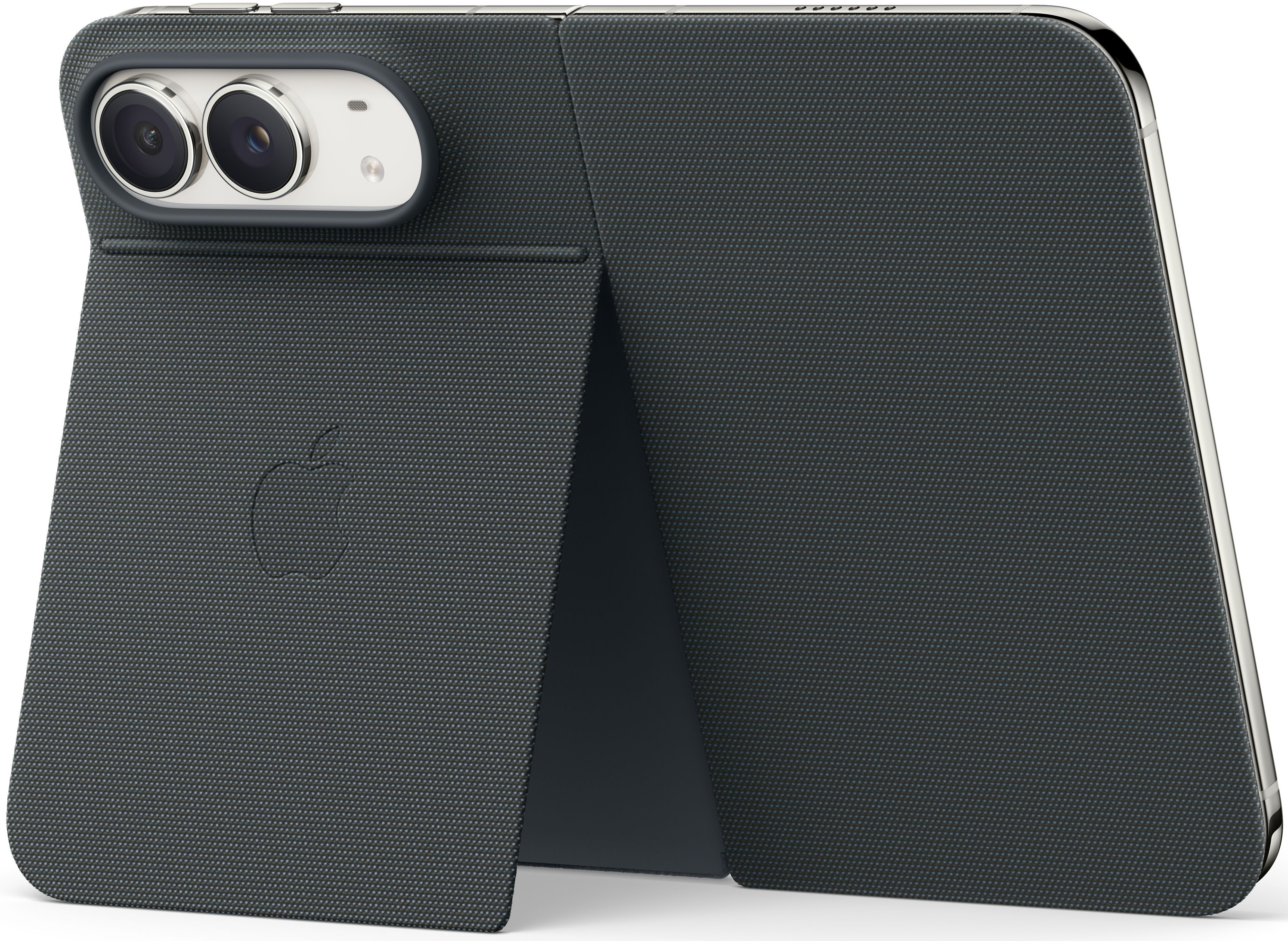 Чехол Apple для iPhone Duo Folio with Kickstand - Navy Blue (MKR74ZM/A) фото3