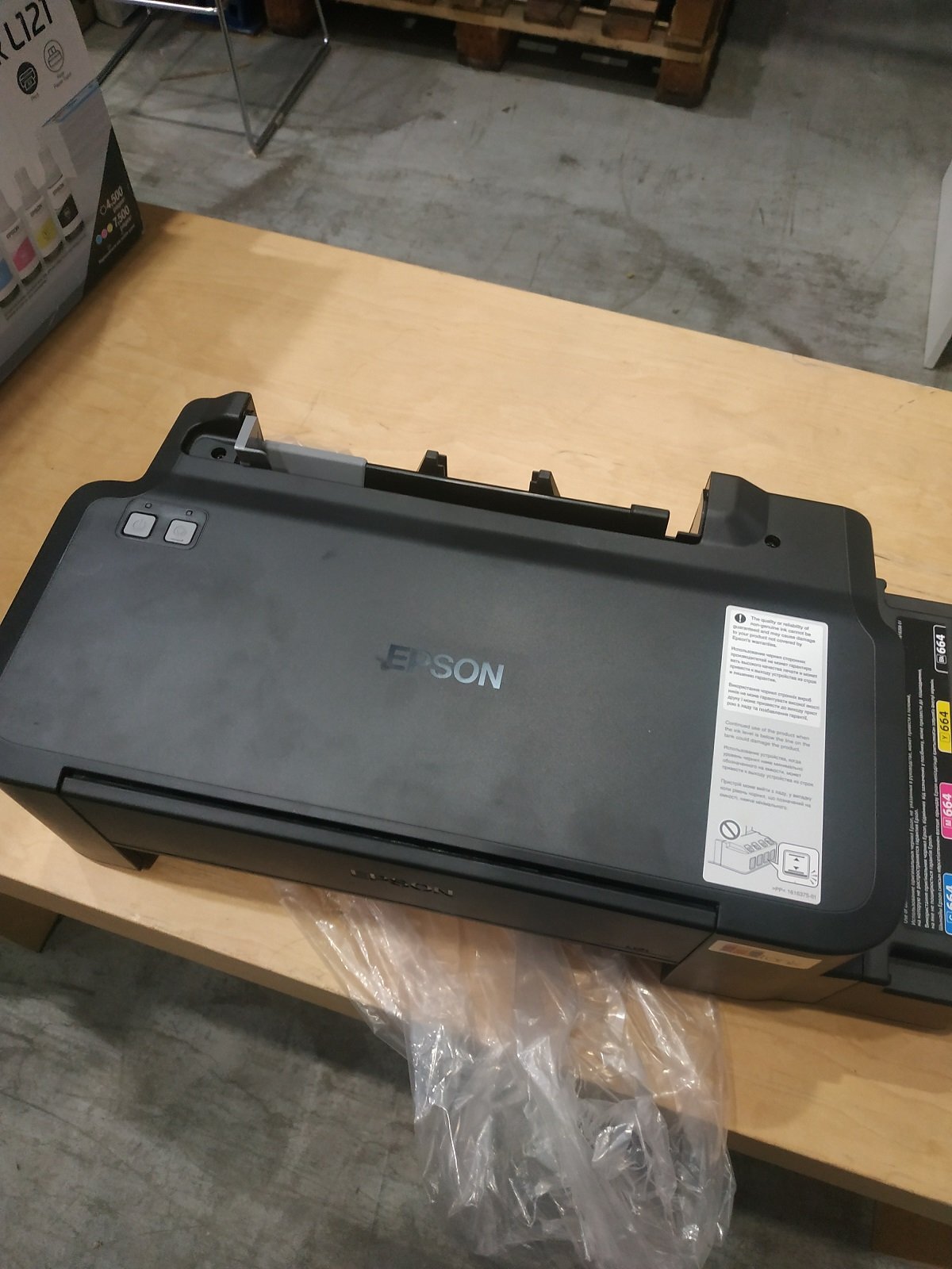 Принтер струменевий Epson EcoTank L121 (C11CD76414) фото2