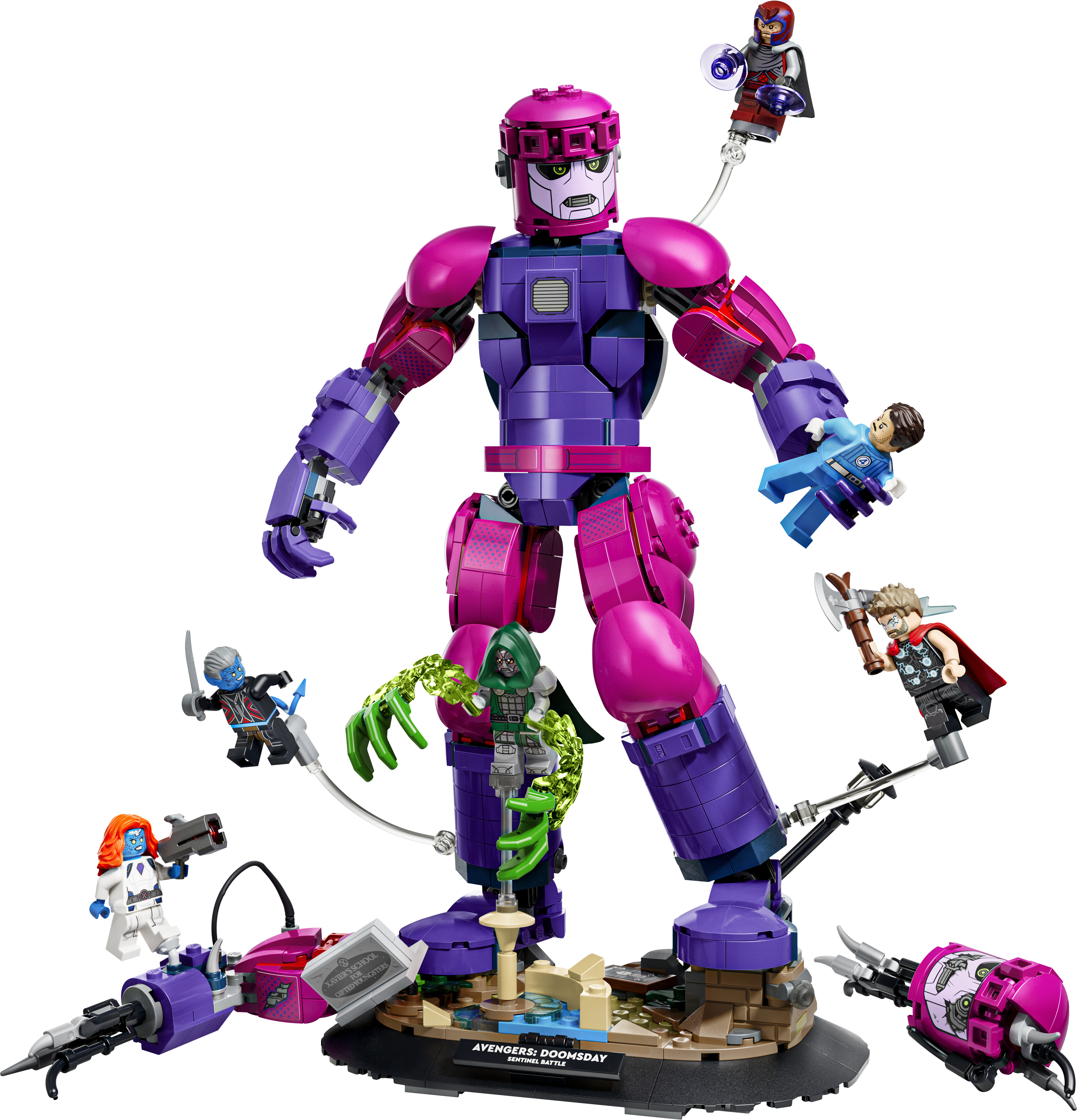 LEGO 76348 Super Heroes Эпическая битва: Мстители: Судный день фото2