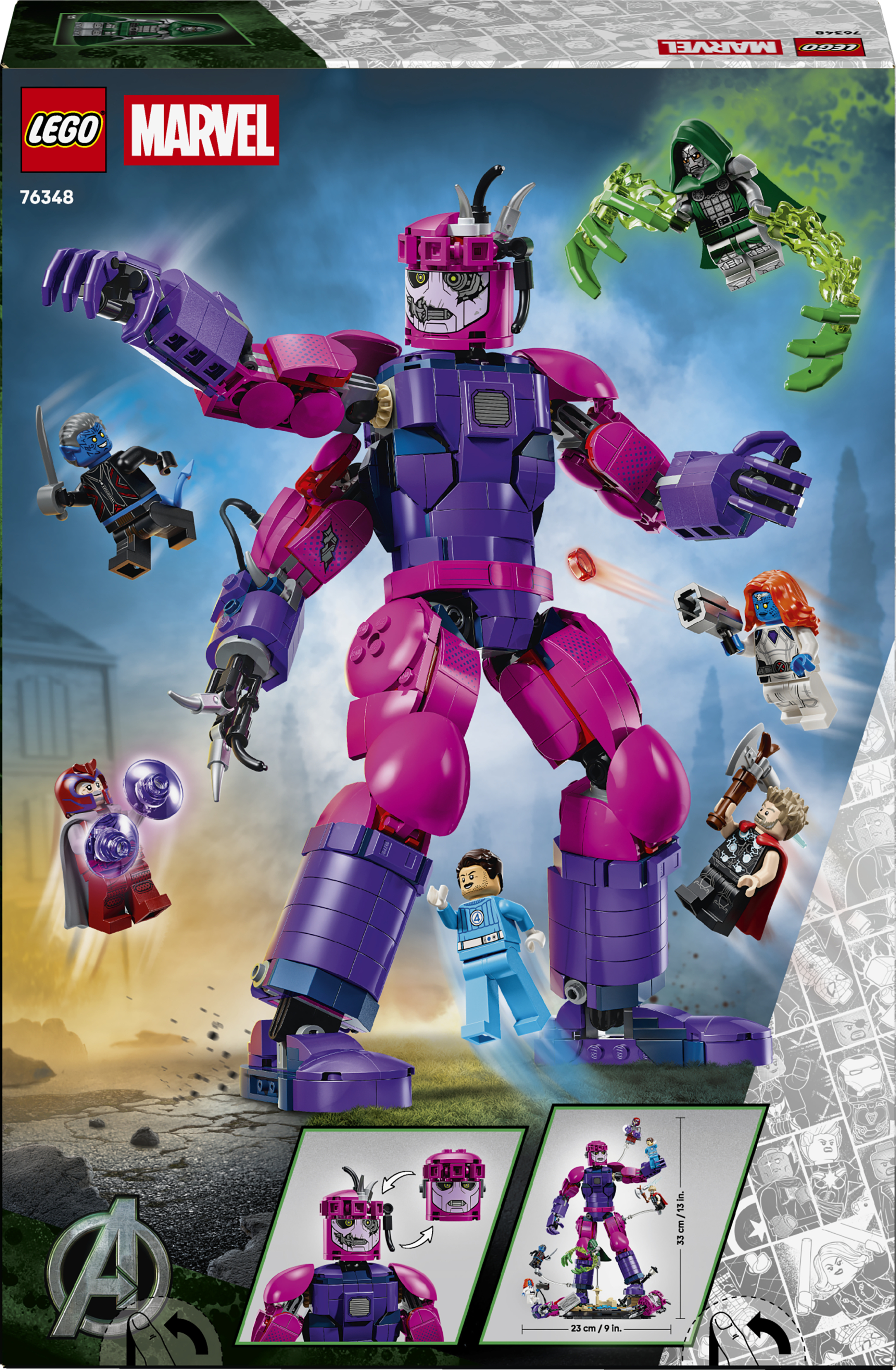 LEGO 76348 Super Heroes Эпическая битва: Мстители: Судный день фото9