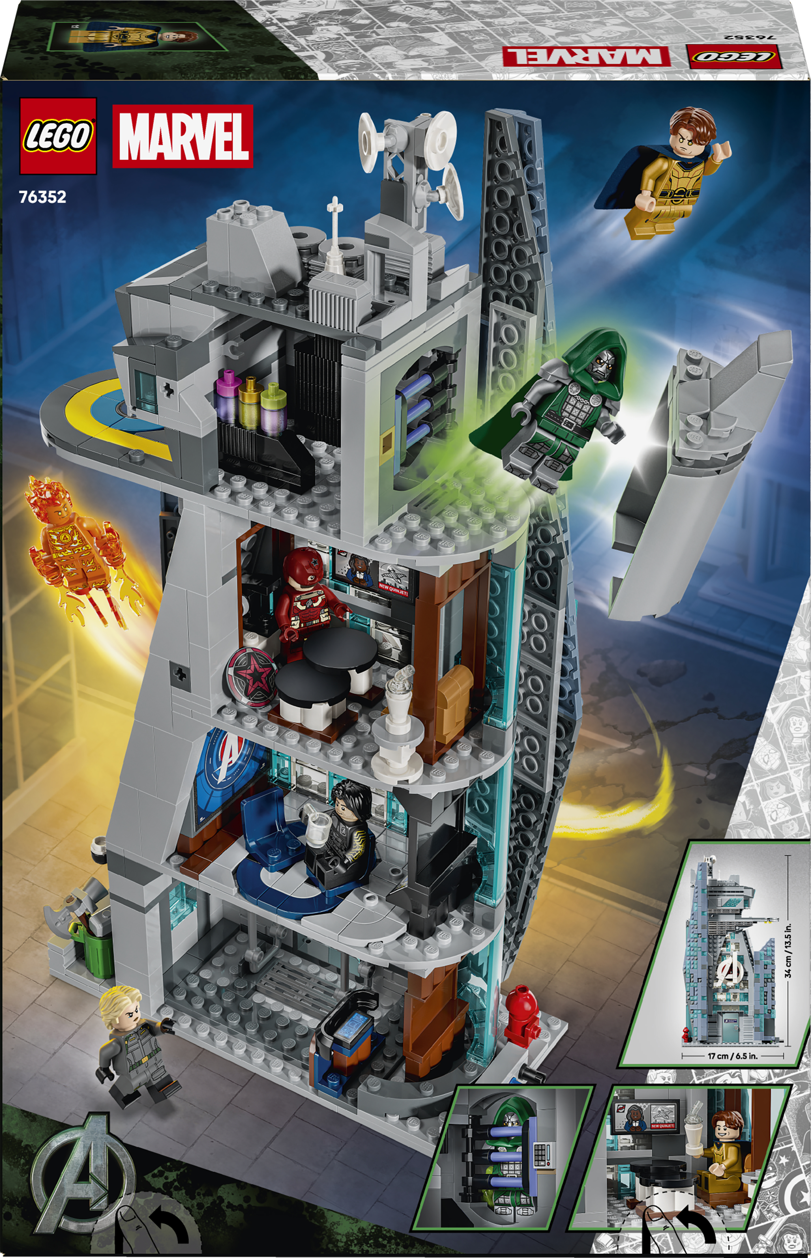 LEGO 76352 Super Heroes Marvel Месники: Судний день: нова Вежа Месників фото9