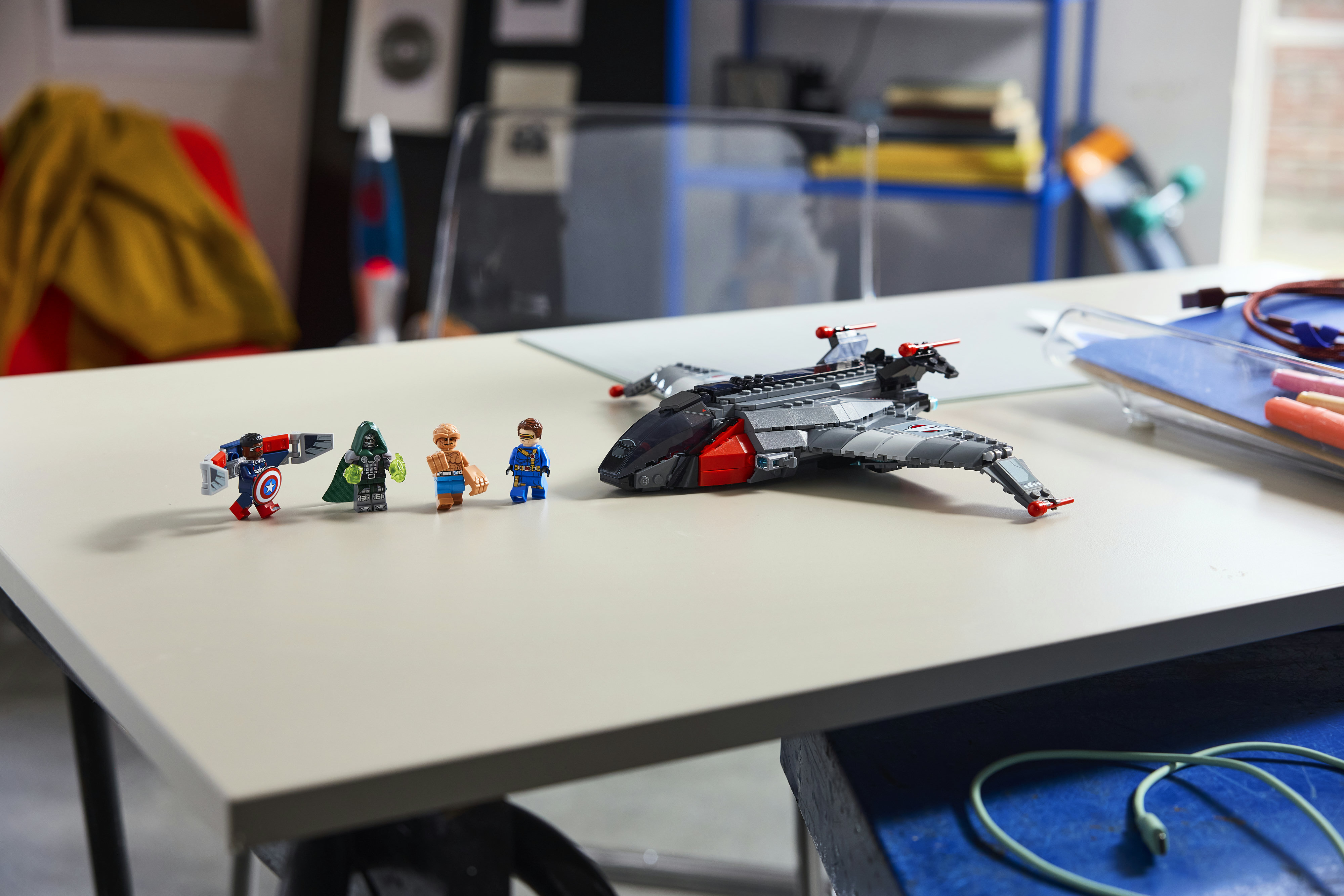 LEGO 76347 Super Heroes Мстители: Судный день Квинджет (76347) фото8