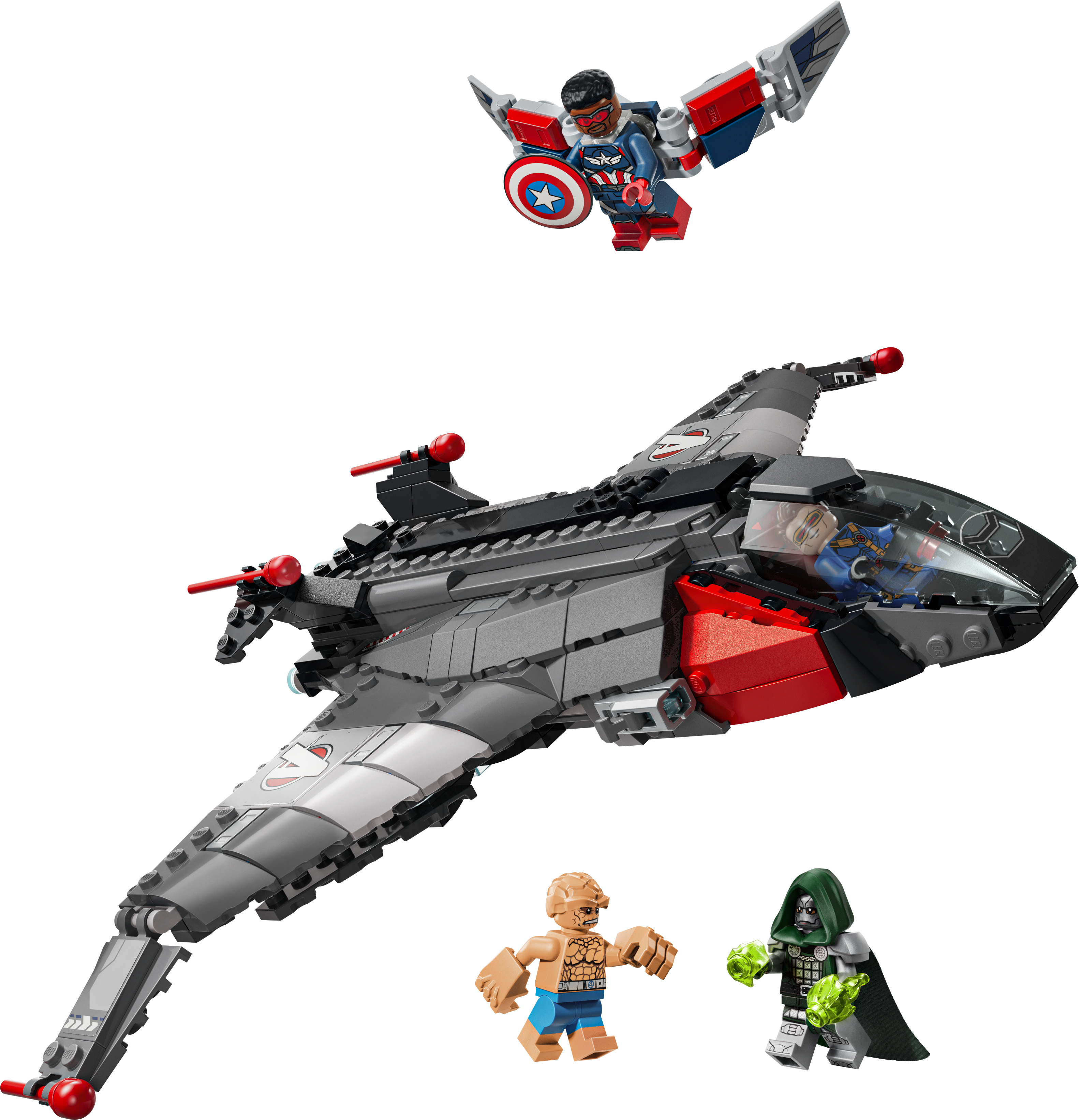 LEGO 76347 Super Heroes Мстители: Судный день Квинджет (76347) фото2