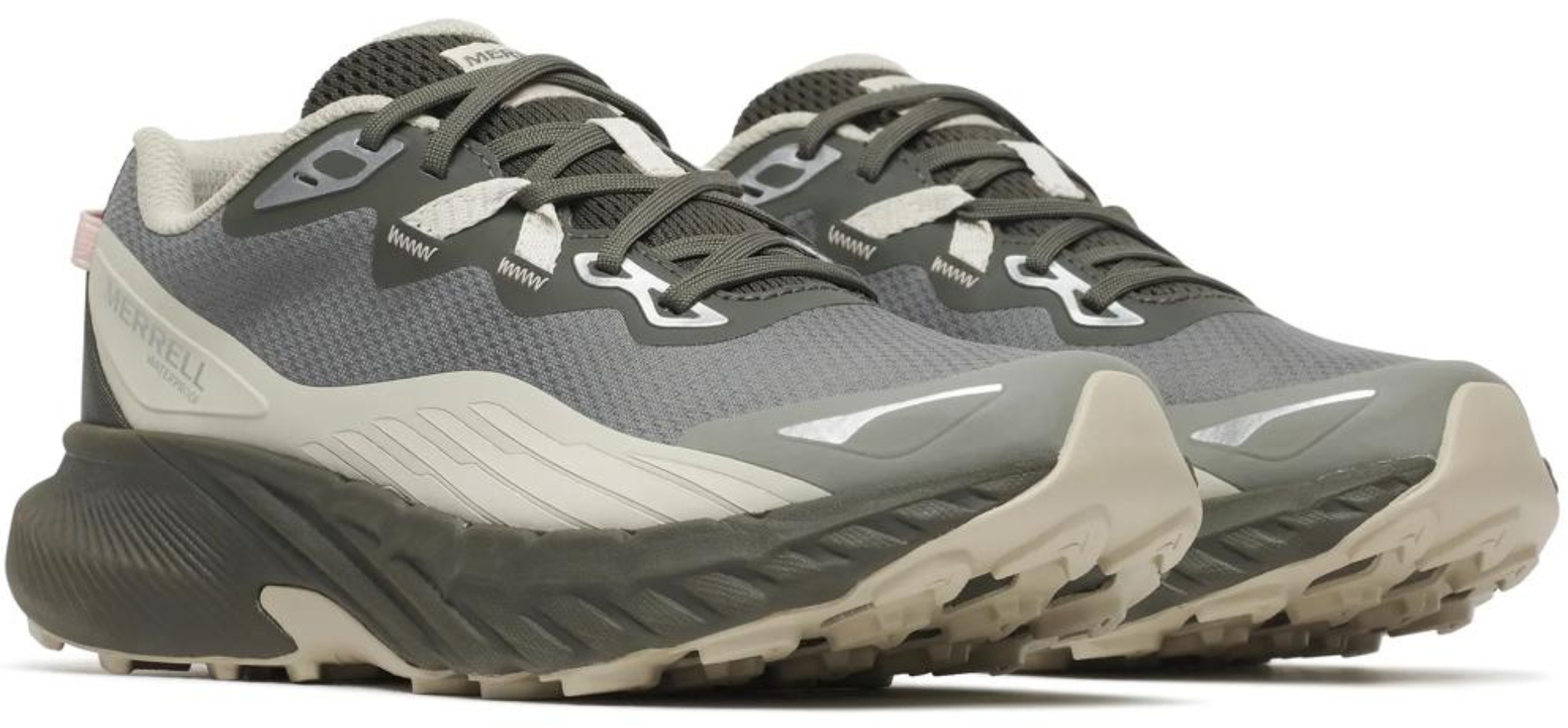 Кроссовки женские Merrell Agility Trail Wp J00005825 39 (8,5 US) серые/бежевые фото3