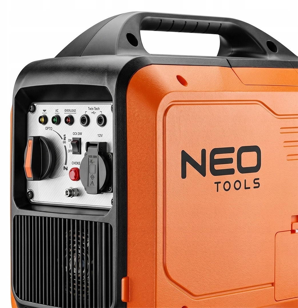 Генератор инверторный бензиновый Neo Tools 230В, 1.8/2.0кВт (04-733) фото4