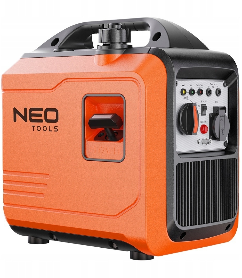 Генератор инверторный бензиновый Neo Tools 230В, 1.8/2.0кВт (04-733) фото3