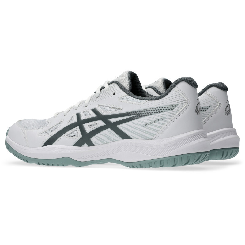 Кроссовки для волейбола мужские Asics Upcourt 6 1071A104-107 45 (11 US) белые фото3