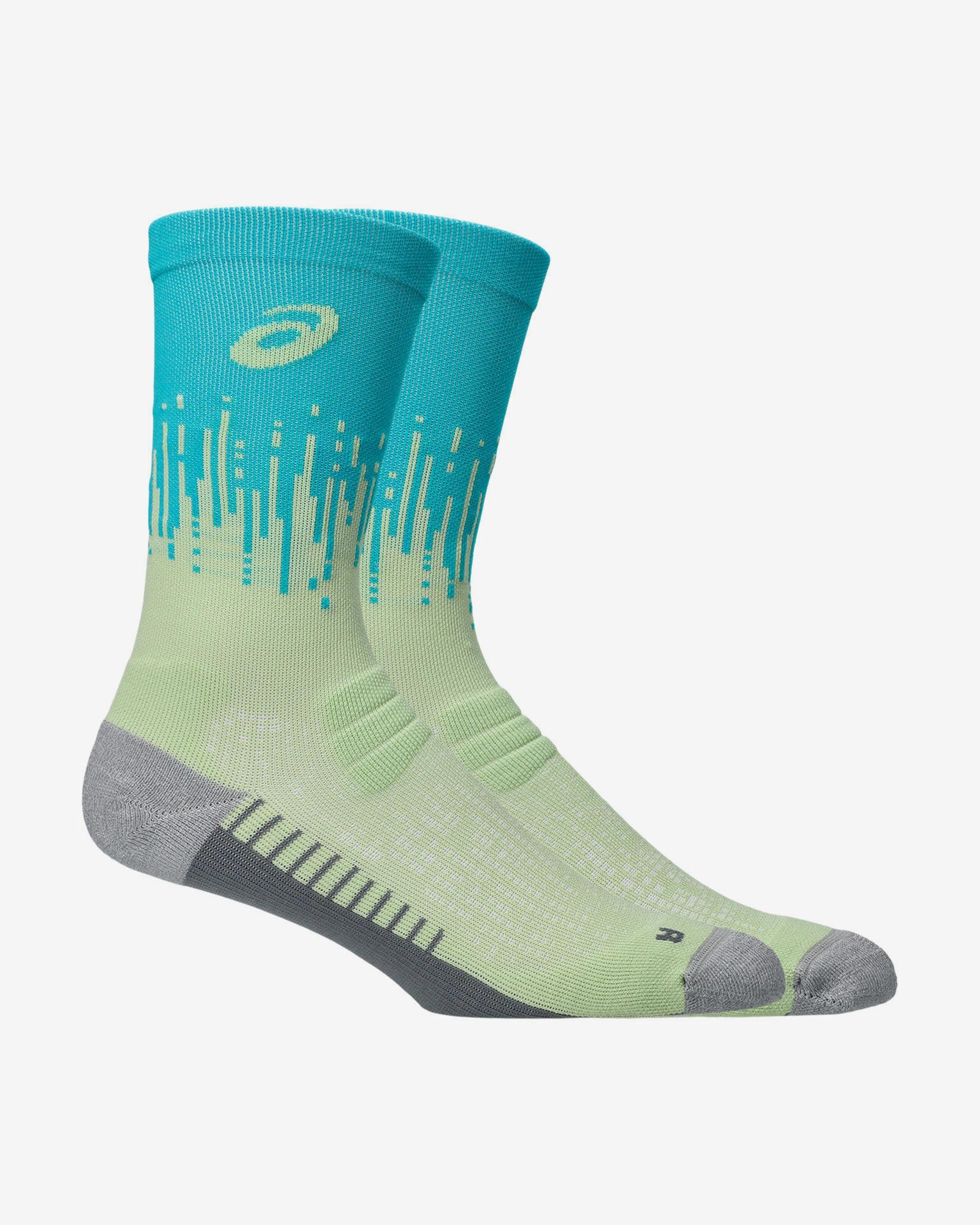 Носки высокие Asics Performance Run Crew 3013B347-750 43-46 бежевые/розовые фото2