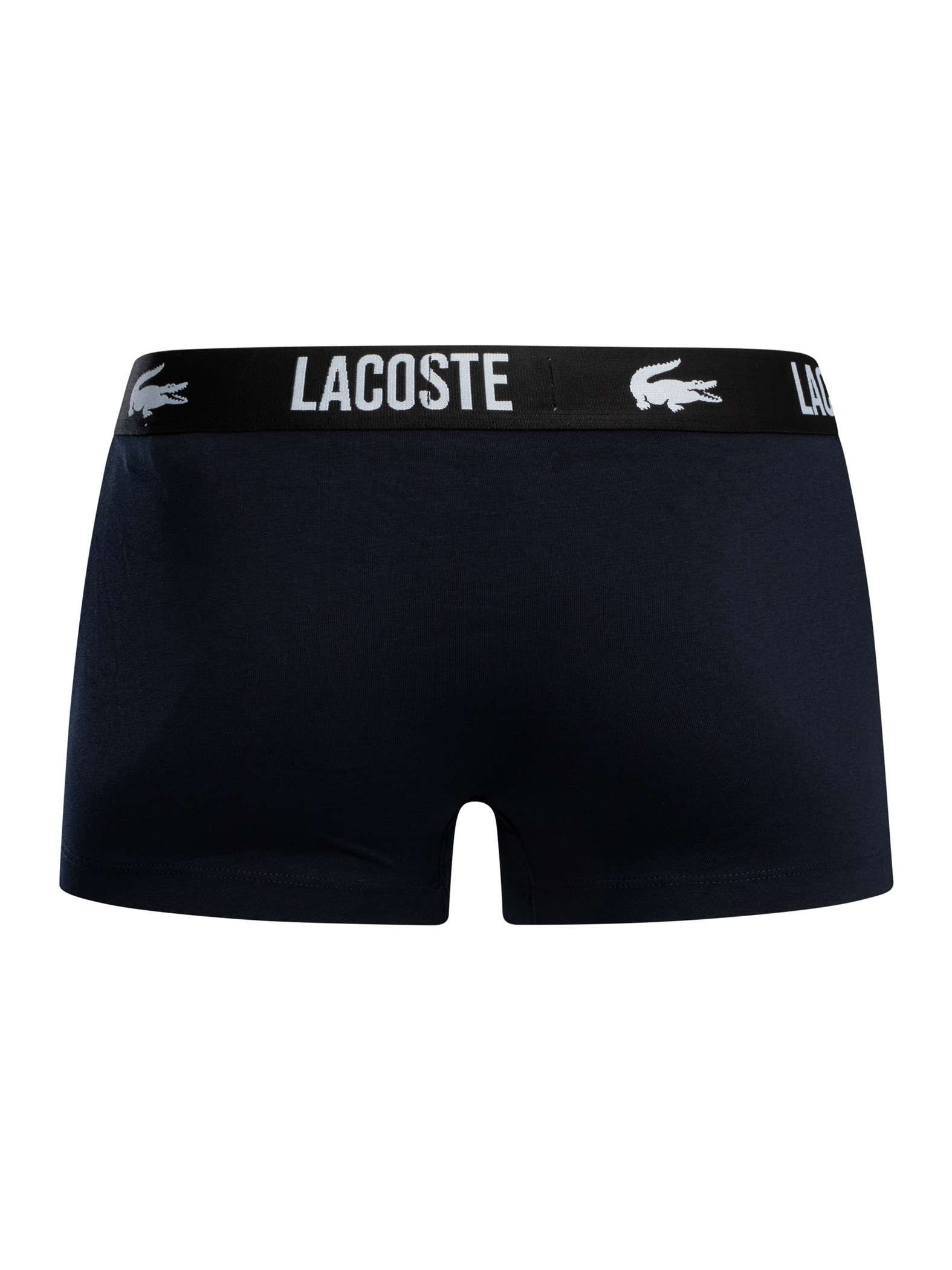 Набір трусів-боксерів чоловічих Lacoste 5H2383-EUF 2XL 3 шт. сині фото3