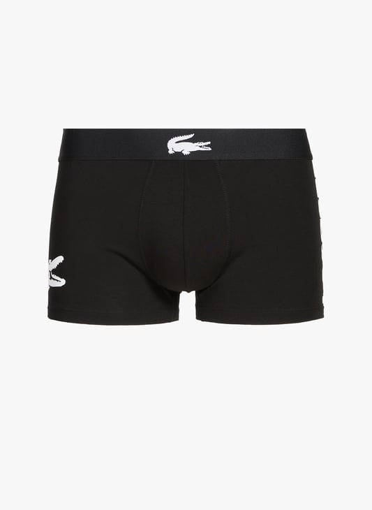 Набір трусів-боксерів чоловічих Lacoste 5H1291-9DI XL 3 шт. чорні фото2
