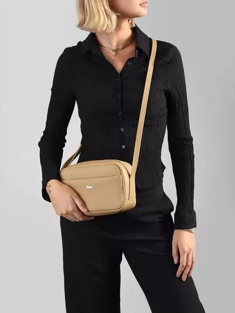 Сумка Lacoste NF5514EG-C87 бежева фото3