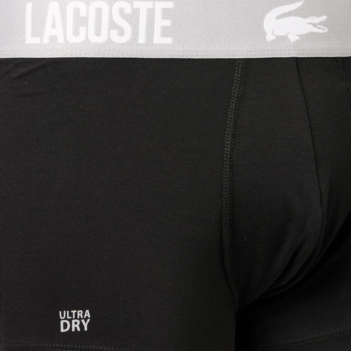 Набір трусів-боксерів чоловічих Lacoste 5H2383-QR8 S 3 шт. чорні фото7