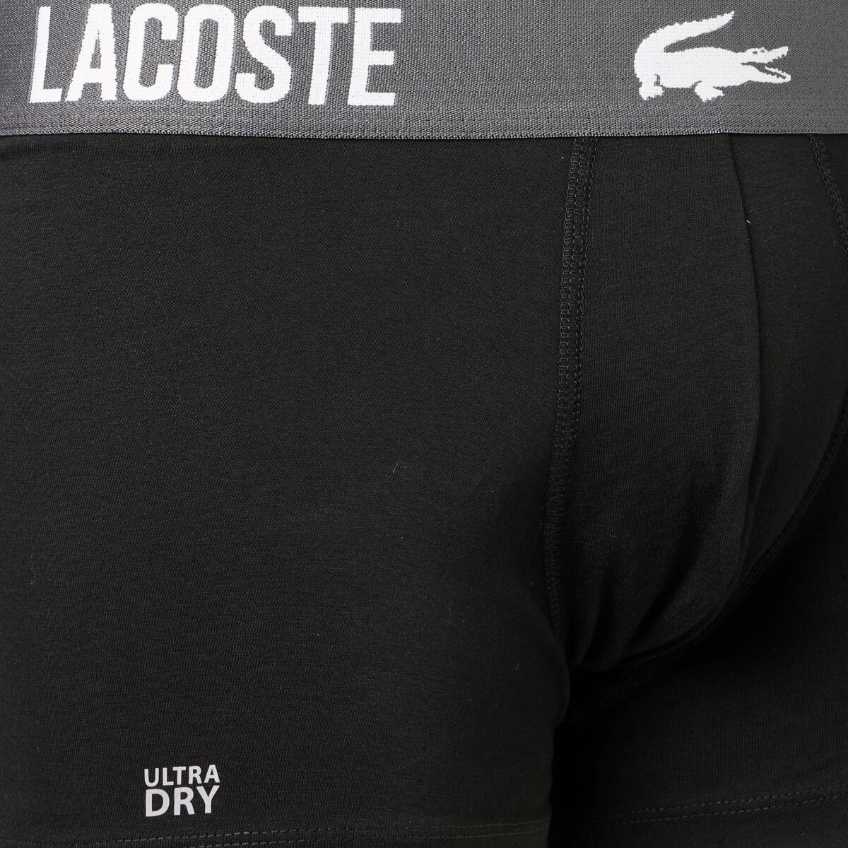 Набір трусів-боксерів чоловічих Lacoste 5H2383-QR8 L 3 шт. чорні фото9