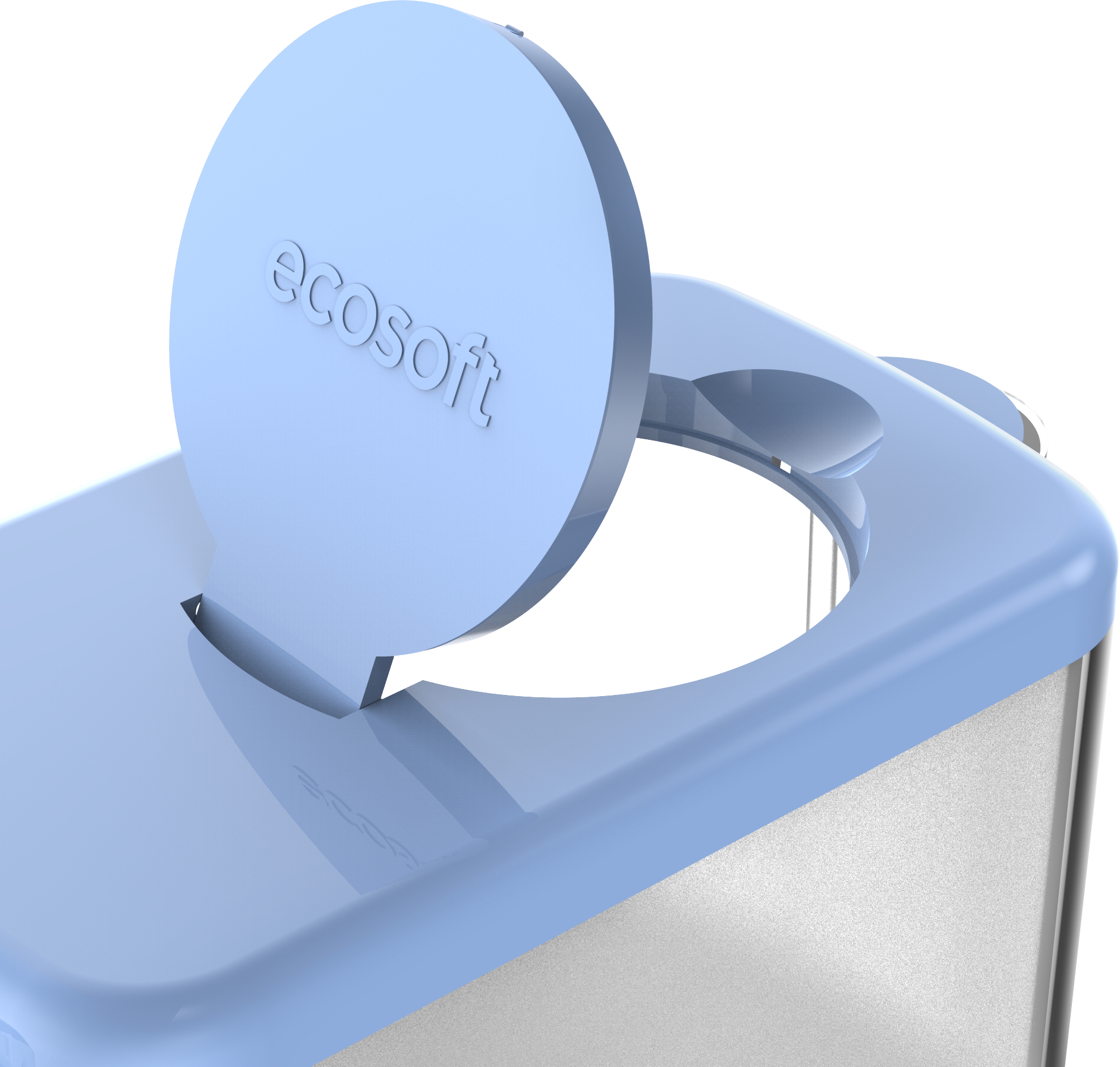 Фільтр-глечик Ecosoft Slim блакитний (FMVSLIMBECO) фото